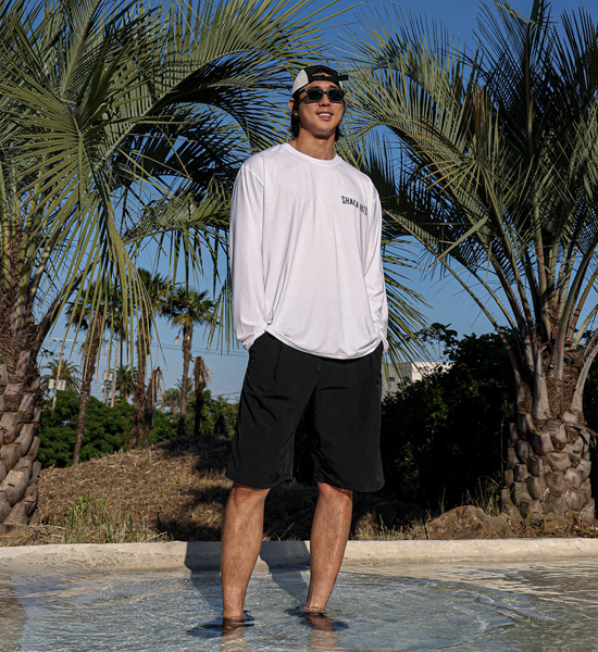 (M-5XL)<br>브로디 Bermuda Banding Shorts 1108