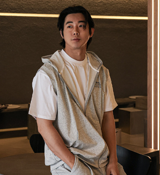 (XL-5XL)<BR>로마노바 Hooded Vest