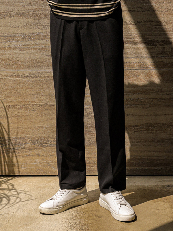 (S-5XL)<BR>아무렇지 않아 Wide banding pants <br><font color="#098a09"><B>Select length (Basic,Long+10cm)</B></font>