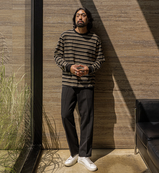 (S-5XL)<BR>아무렇지 않아 Wide banding pants <br><font color="#098a09"><B>Select length (Basic,Long+10cm)</B></font>