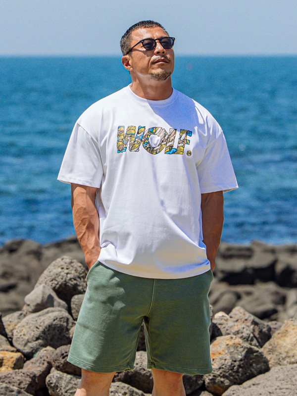 <br><font color="#fd0303">[365SALE]</font><br><font color="#2046a7">★교환/반품불가★</font><br>라토니아 WOLF Short T shirts