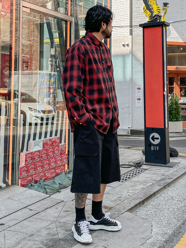 (XL-6XL)<BR>차크모 Banding Shorts