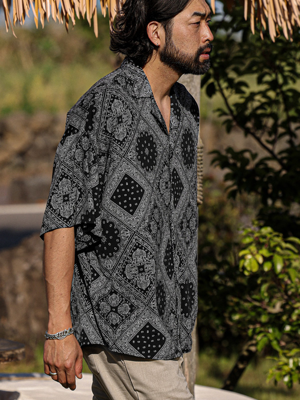 (XL-6XL)<BR>타사보 short-sleeved shirt