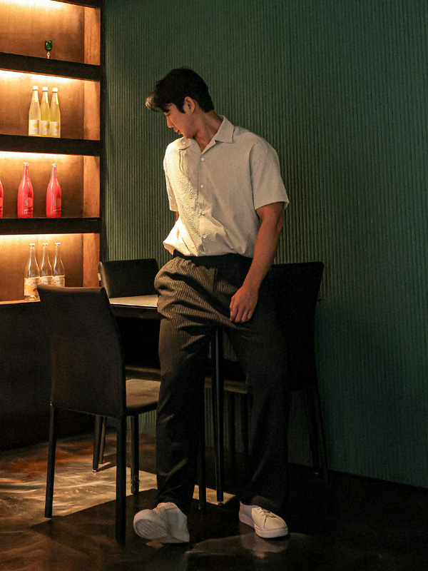 (XL-4XL)<br>포스클 시어서커 short-sleeved shirt