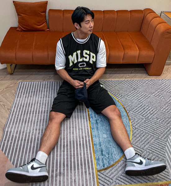 (XL-4XL)<br>모찰리 Sleeveless shirts+난디망 Banding Shorts