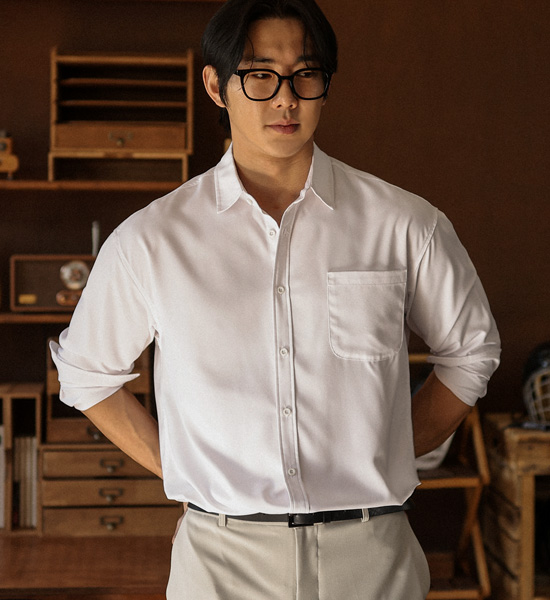 (M-6XL)<br>줄린 long-sleeved shirt