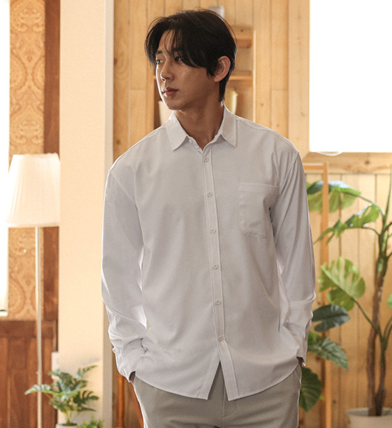 (M-6XL)<br>줄린 long-sleeved shirt