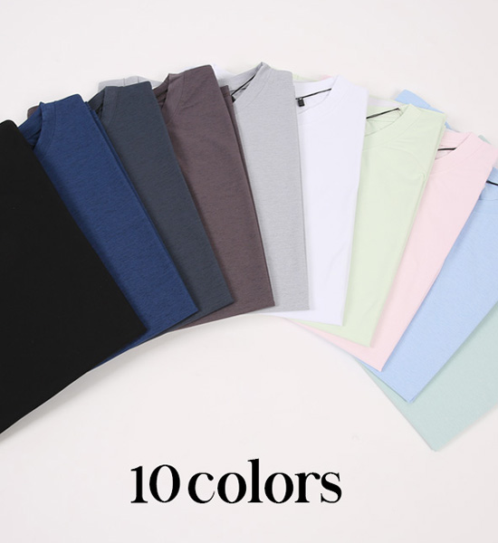 (M-6XL)<br>보카린 Short T shirts<br><B><font color="#072c81">[ W.DNA ]</font><br><font color="#098a09">Select length (Basic,Long+6cm)</font></B>