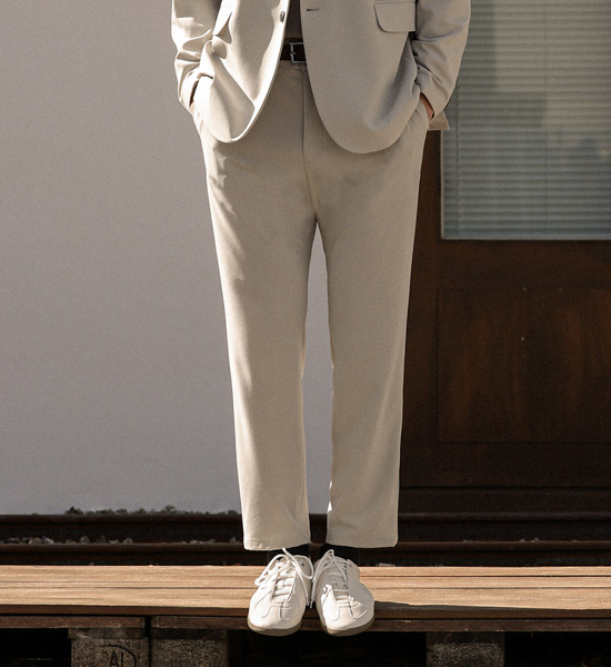 (M-6XL)<BR>나이브스 Back banding Slacks <br><font color="#098a09"><B>Select length (Basic,Long+10cm)</B></font>
