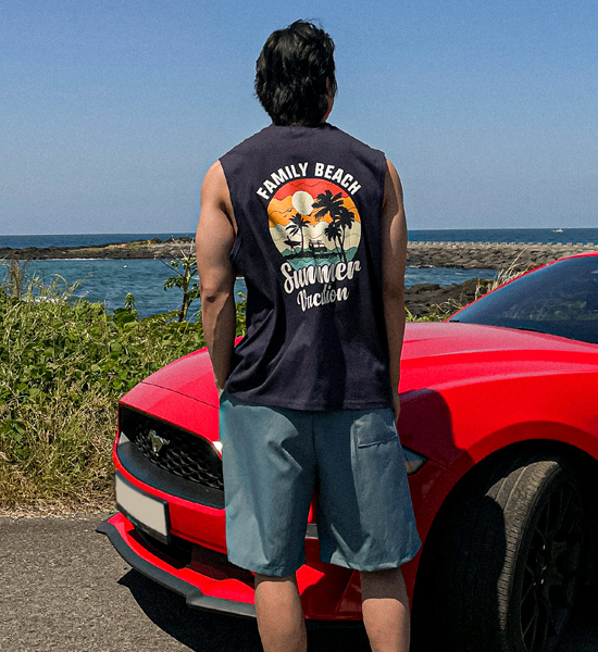 (XL-6XL)<BR>파라카이 Sleeveless shirts