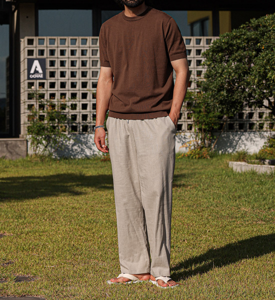 (L-5XL)<br>라토단 short-sleeved knitwear DT23113<BR><B><FONT COLOR="#ff4800">[Additional discount]</FONT></B>