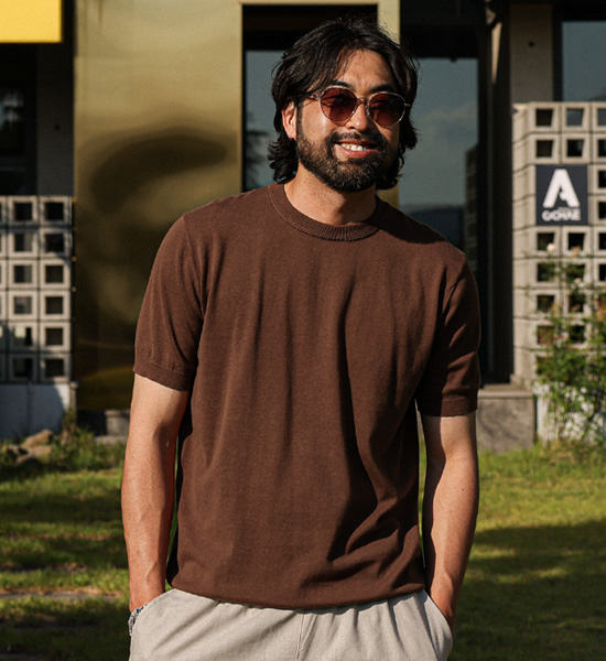 (L-5XL)<br>라토단 short-sleeved knitwear DT23113<BR><B><FONT COLOR="#ff4800">[Additional discount]</FONT></B>