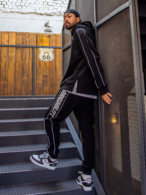 (L-5XL)<br>빈자리 삥줄 Hoodie