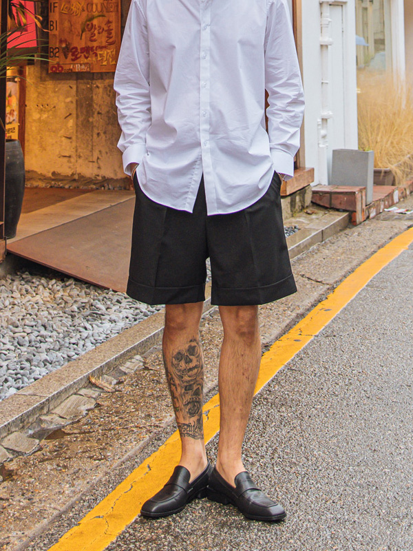 <br><font color="#fd0303">[365SALE]</font><br><font color="#2046a7">★교환/반품불가★</font><BR>스몰란 Back banding Shorts