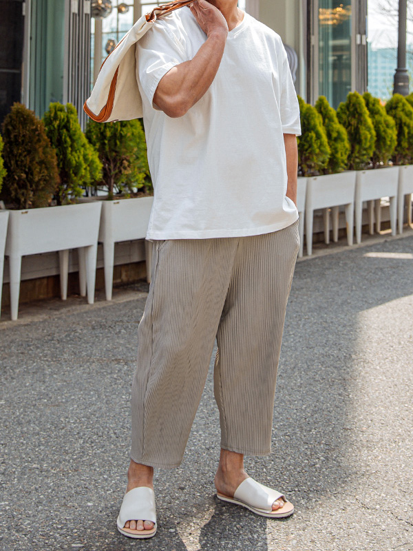 (XL-6XL)<BR>코미퍼 banding pants <br><font color="#098a09"><B>Select length (Basic,Long+10cm)</B></font>