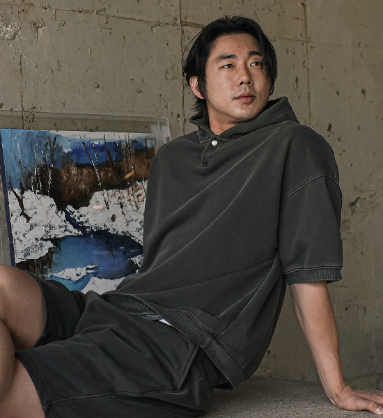 (XL-6XL)<br>로나이프 short-sleeved hoodie