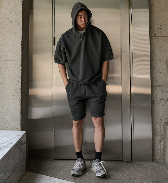 (XL-6XL)<br>로나이프 short-sleeved hoodie