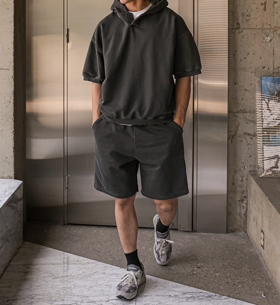 (XL-6XL)<br>로나이프 short-sleeved hoodie