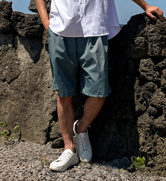 (2XL-5XL)<BR>마후리 Bermuda banding pants