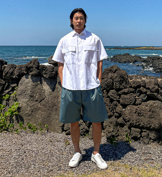 (2XL-5XL)<BR>마후리 Bermuda banding pants