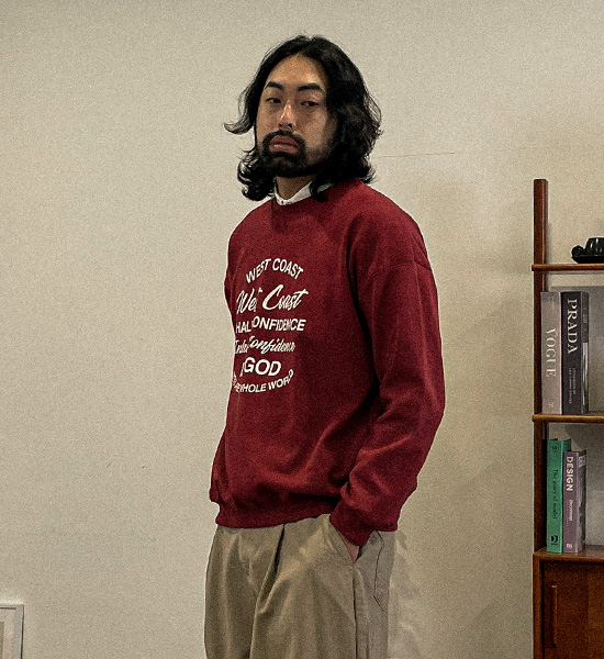 (XL-6XL)<BR>비쿠스빌 man-to-man T