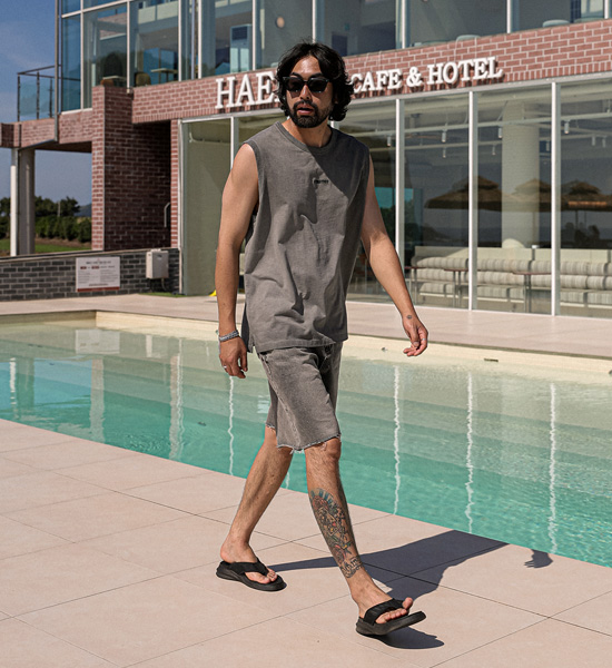 (XL-6XL)<BR>버드호 pigment Sleeveless shirts