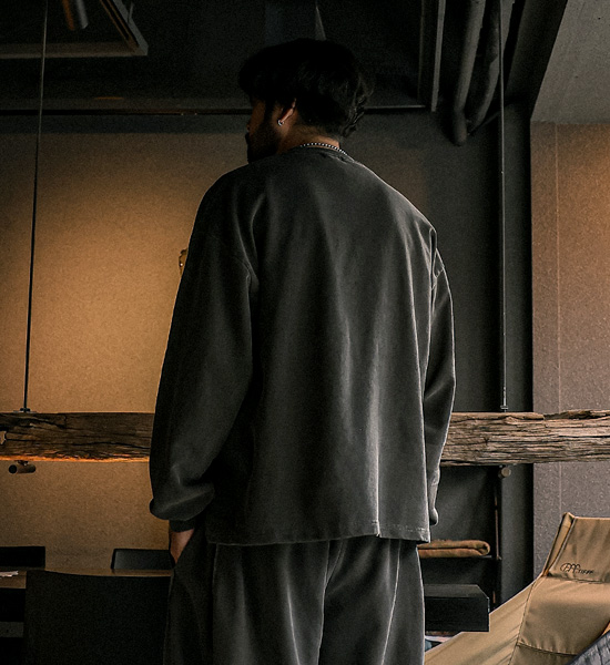 (XL-5XL)<br>자인트노 pigment man-to-man T