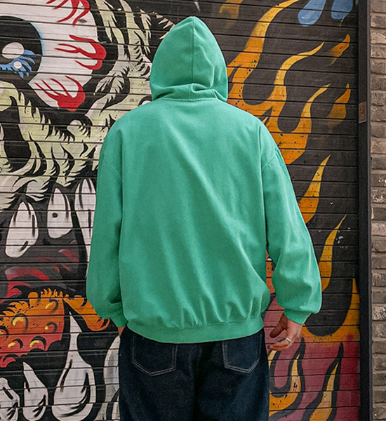 (M-5XL)<BR>리브턴 pigment Hoodie