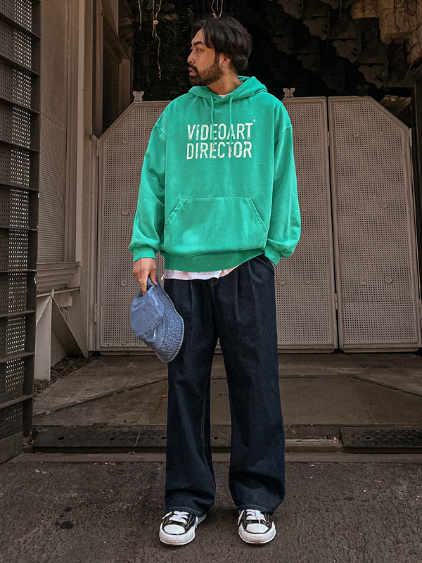 (M-5XL)<BR>리브턴 pigment Hoodie