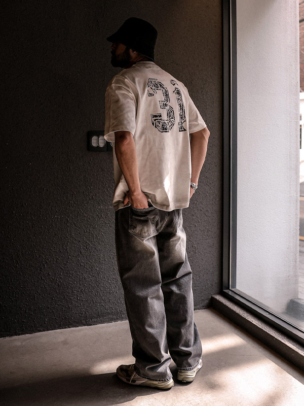 (S-6XL)<br>로더스비 Semi-wide fit denim pants #05