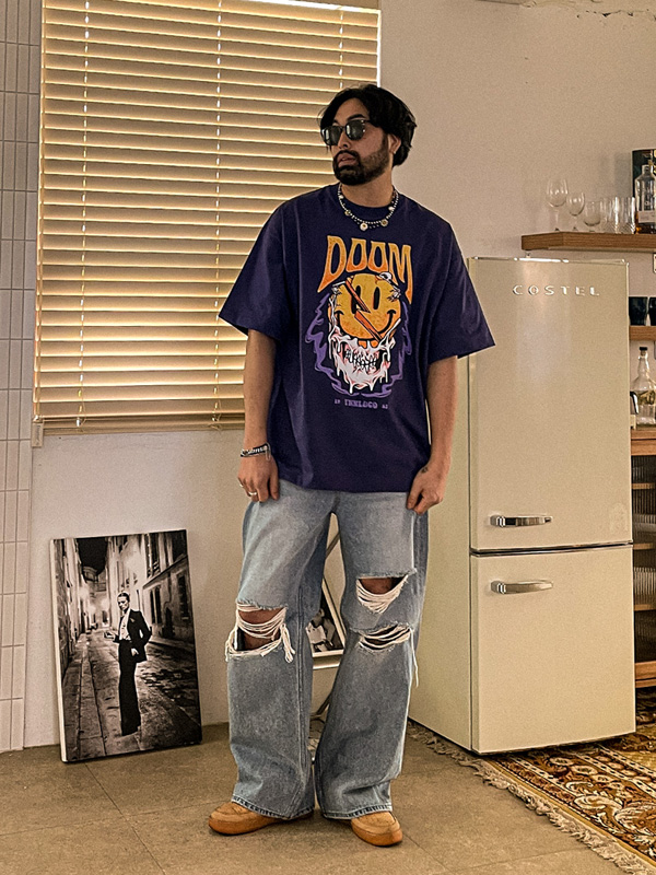 (XL-6XL)<BR>아자도크 Short T shirts
