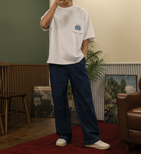 (XL-6XL)<BR>스토라도 Short T shirts T332