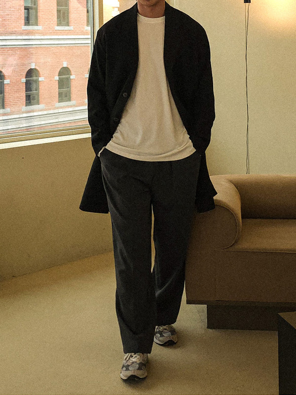 (XL-6XL)<BR>마모린 Semi-wide fit Banding Slacks