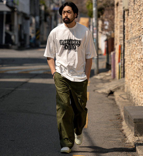 (XL-6XL)<BR>노티그로 pigment Short T shirts