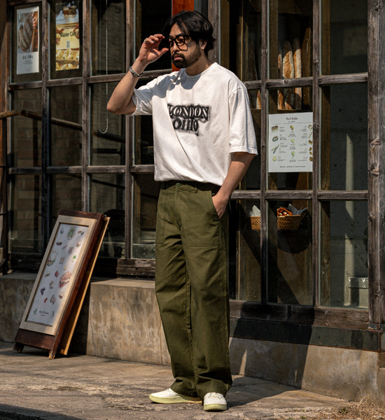 (XL-6XL)<BR>노티그로 pigment Short T shirts