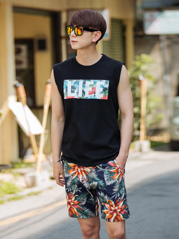 (M-2XL)<br>Life Sleeveless shirts
