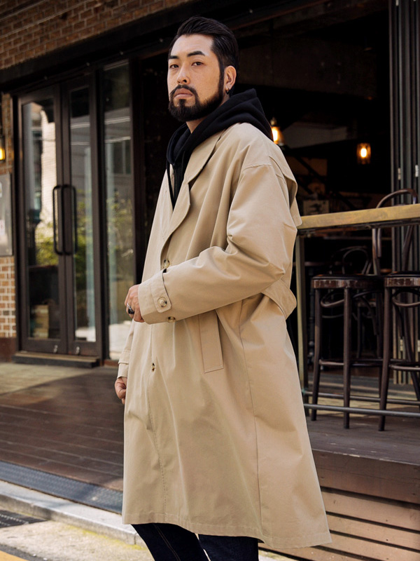 (L-5XL)<br>리더스 Trench Coat