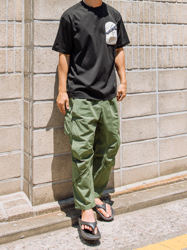 <br><font color="#660616">[365SALE]</font><br><font color="#660616">★교환/반품불가★</font><BR>부카미 Short T shirts 3076