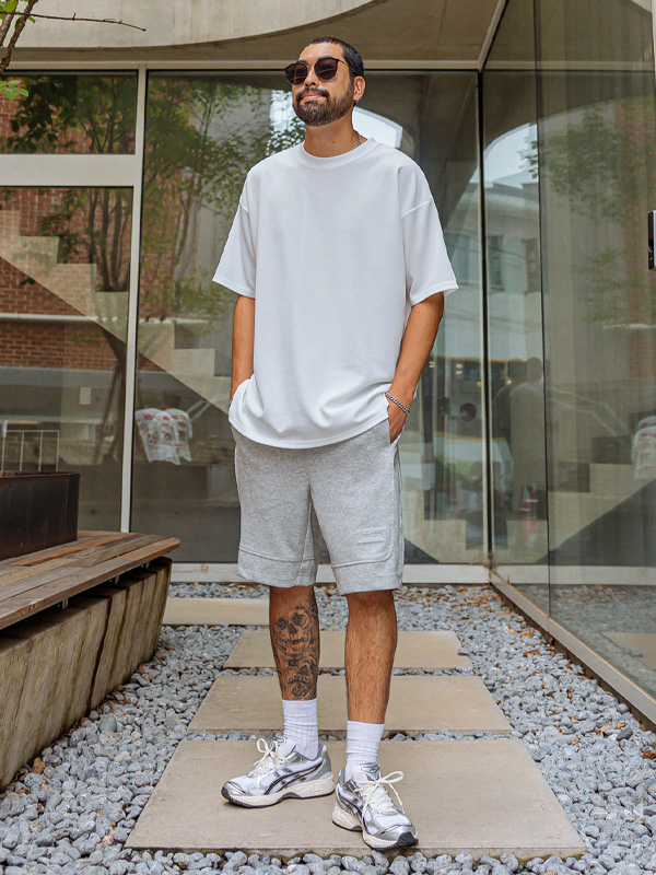 (L-2XL)<BR>하카 Banding Shorts 9013
