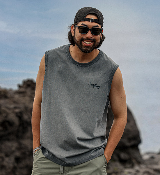 (XL-6XL)<BR>무킨퍼 pigment Sleeveless shirts