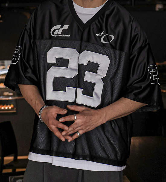 (L-5XL)<BR>바다드 short-sleeved jersey 23