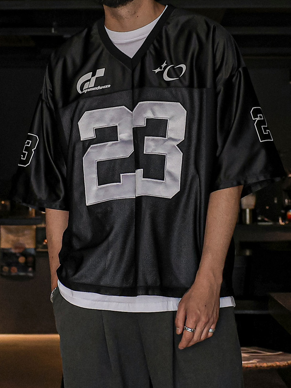 (L-5XL)<BR>바다드 short-sleeved jersey 23