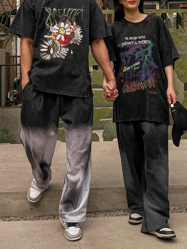 (L-4XL)<br>티프란 Semi-wide fit banding pants