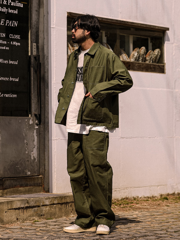 (L-5XL)<br>러비언 Semi-wide fit puttig pants