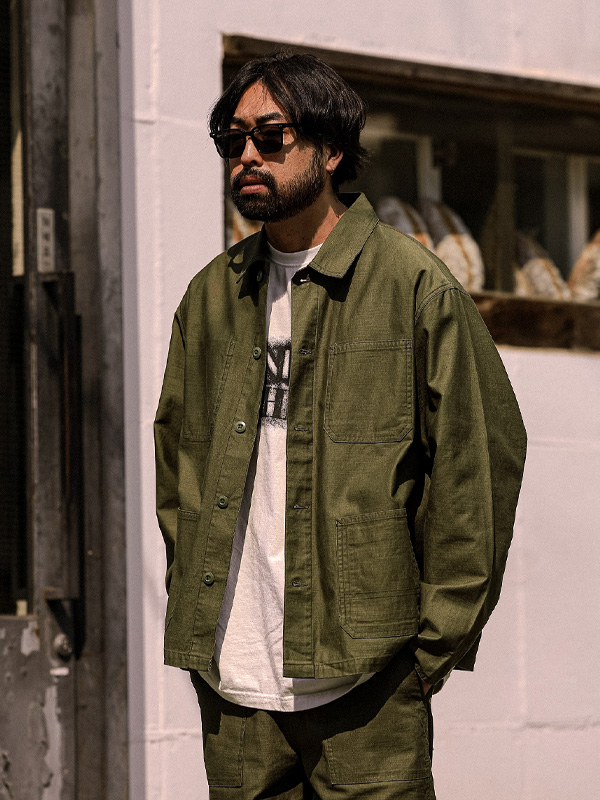 (L-5XL)<br>이노비아 Jacket+러비언 Semi-wide fit puttig pants