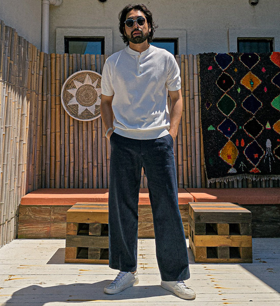 (L-5XL)<BR>켈시 linen cuttings Semi-wide fit banding pants