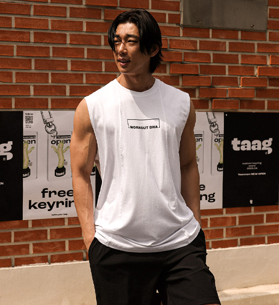 (L-5XL)<br>디트로니 Modal sleeveless T020<br><font color="#072c81"><B>[ W.DNA ]</B></font>