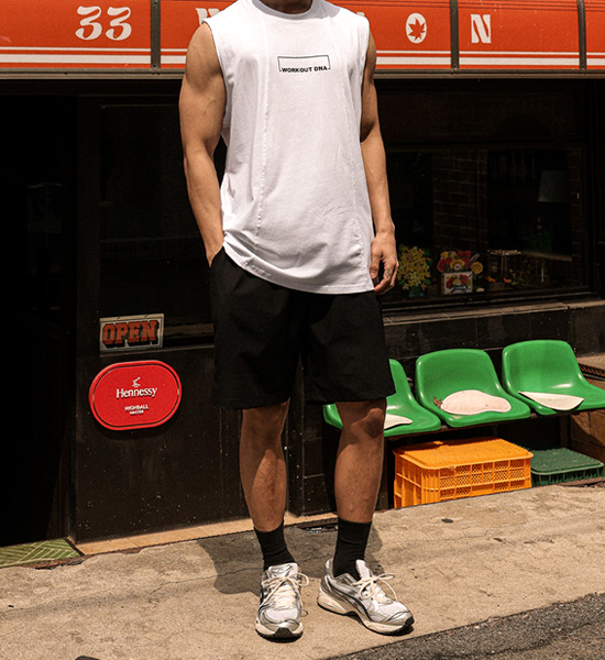 (L-5XL)<br>디트로니 Modal sleeveless T020<br><font color="#072c81"><B>[ W.DNA ]</B></font>