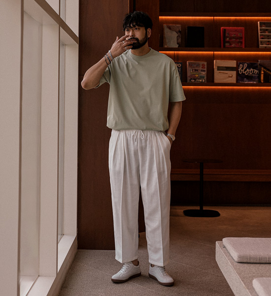 (L-5XL)<BR>디오마 데오드란트테잎 Cooling Short Sleeve Tee T024