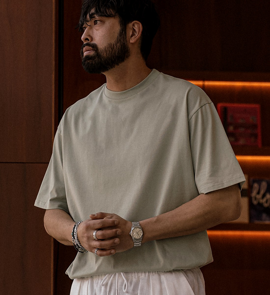 (L-5XL)<BR>디오마 데오드란트테잎 Cooling Short Sleeve Tee T024